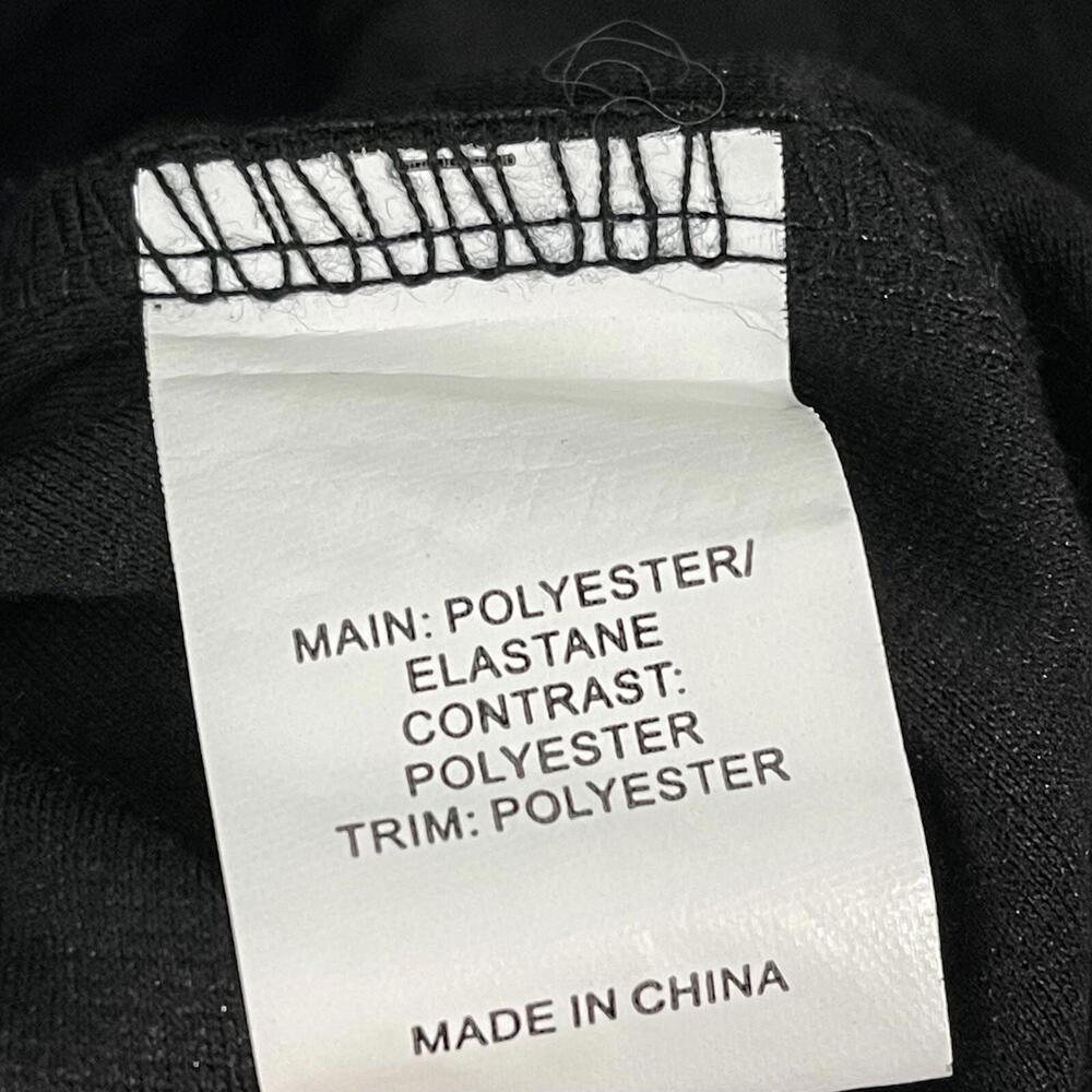 Finders Keepers Women’s Size 4 Small Blue Black Pleated Cold Shoulder Mini Dress - Picture 7 of 12